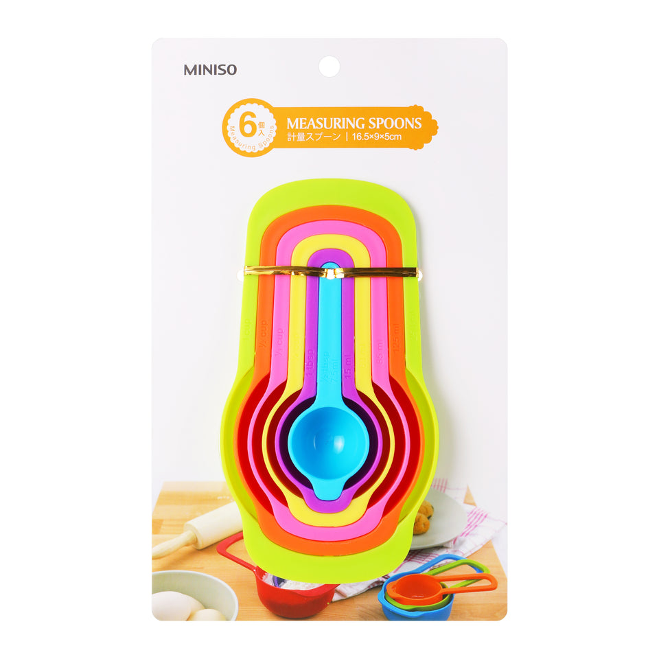 6 Colors Measuring Spoons
