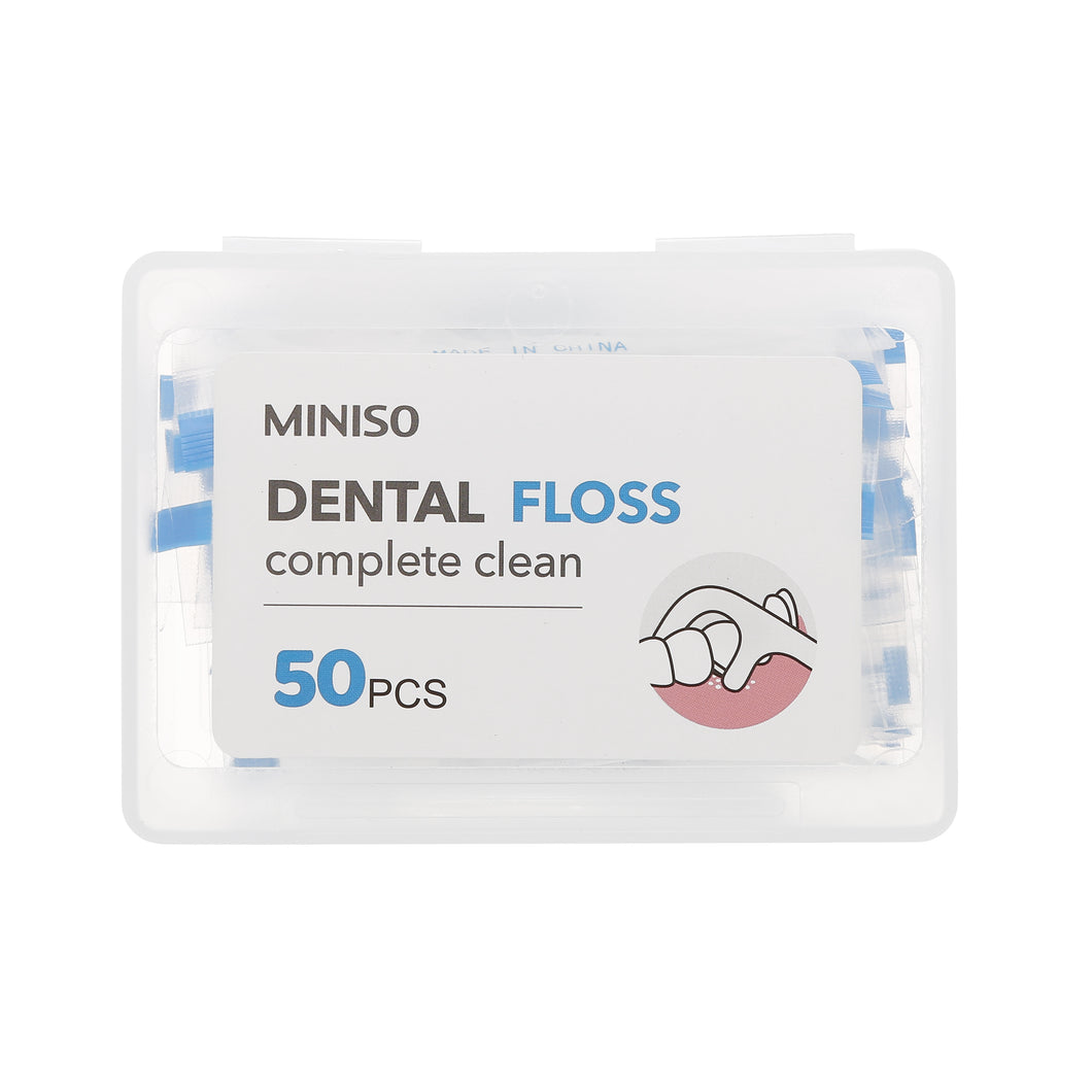 Miniso Round Thread White Dental Floss 50 pieces