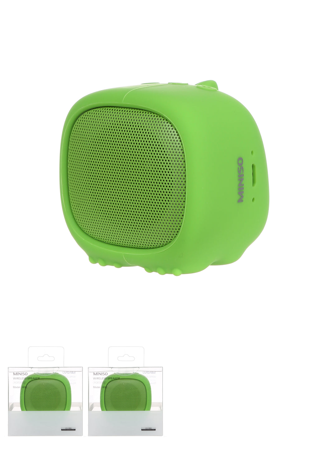 Portable Dino Wireless Speaker [K02](Green)