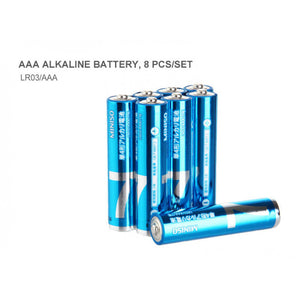 AAA Alkaline Battery 8 Pack(Blue)