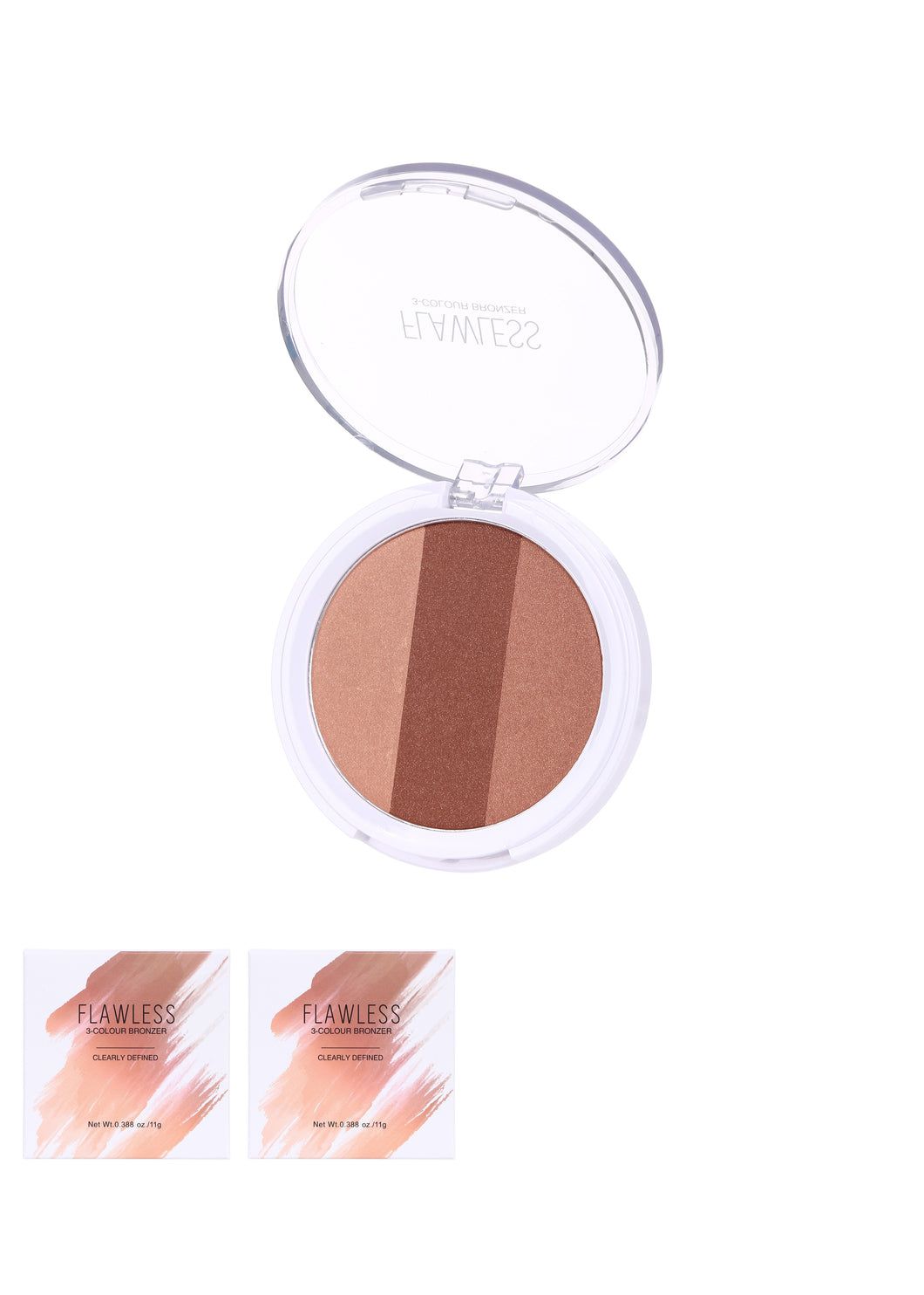 Miniso Flawless 3 Colour Bronzer