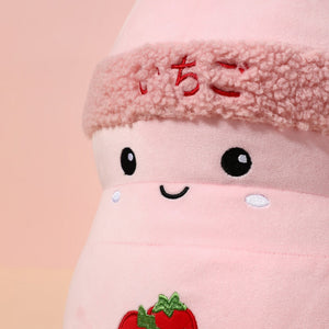 Strawberry Milkshake Pillow