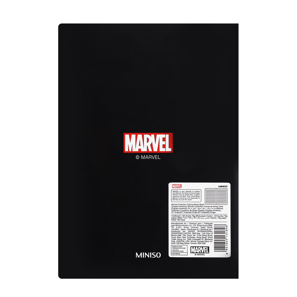 Marvel Collection Gilding Memo Book (Captain America)