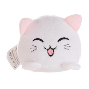 White Kitten Plush Toy with Sound