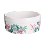Rainforest Series Pet Ceramic Bowl,L, Mix Patterns