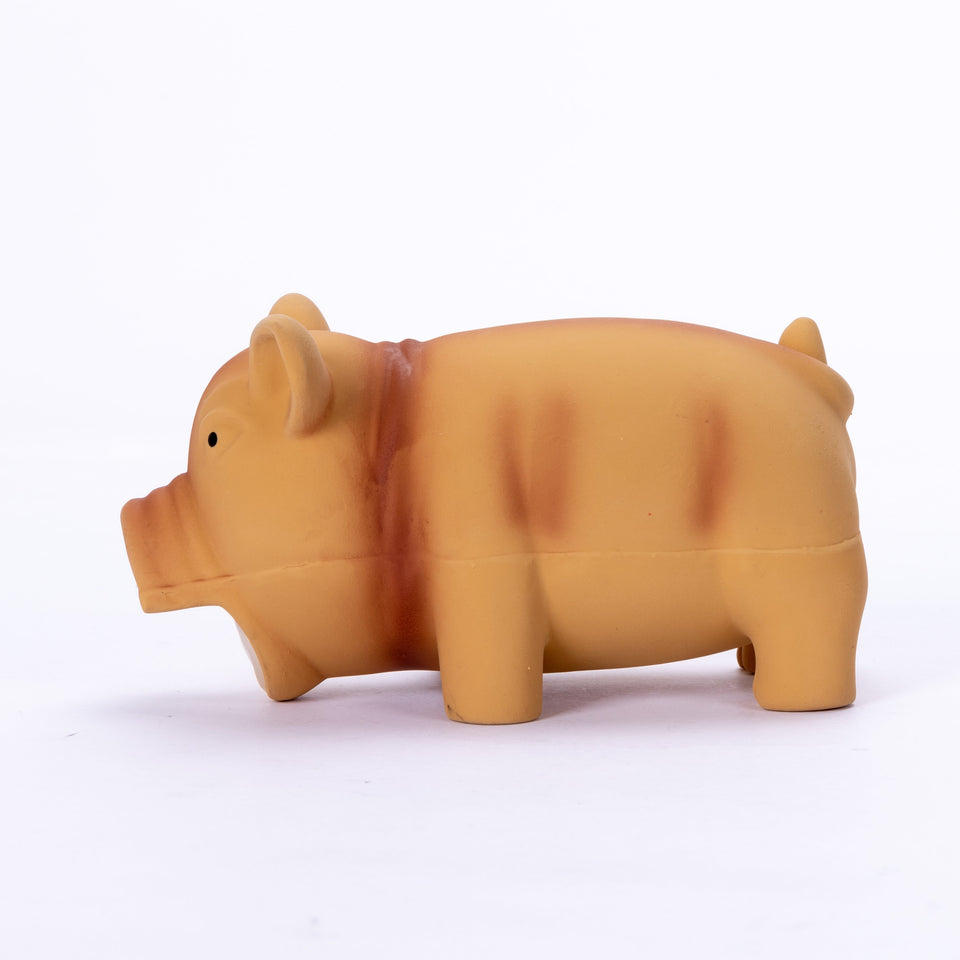 Latex Pig Toy for Pets