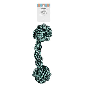 Dumbbell Cotton Rope Pet Toy
