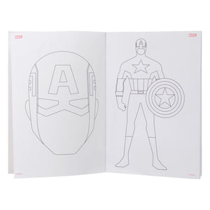 Marvel Collection - A4 Coloring Book