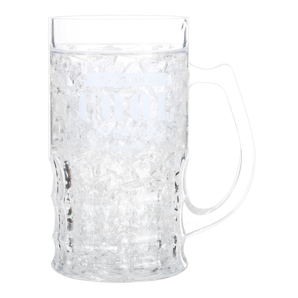 Plastic Ice Cup 400ml-White
