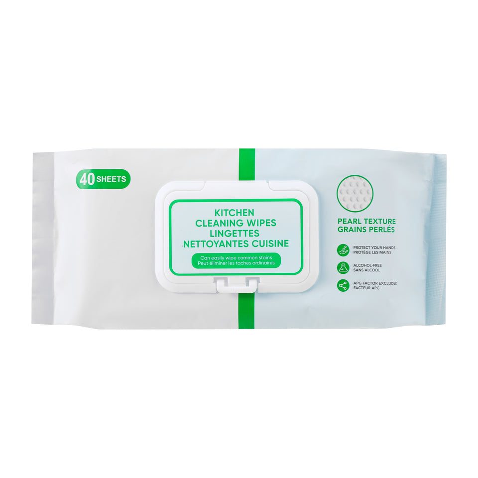 Kitchen Cleaning Wipes-40 Sheets