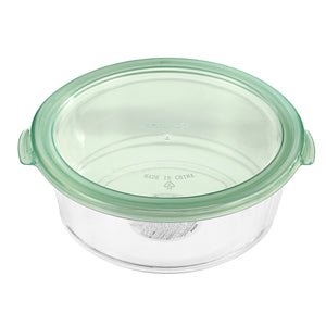 Glass Food Container Medium-620ml(Green)