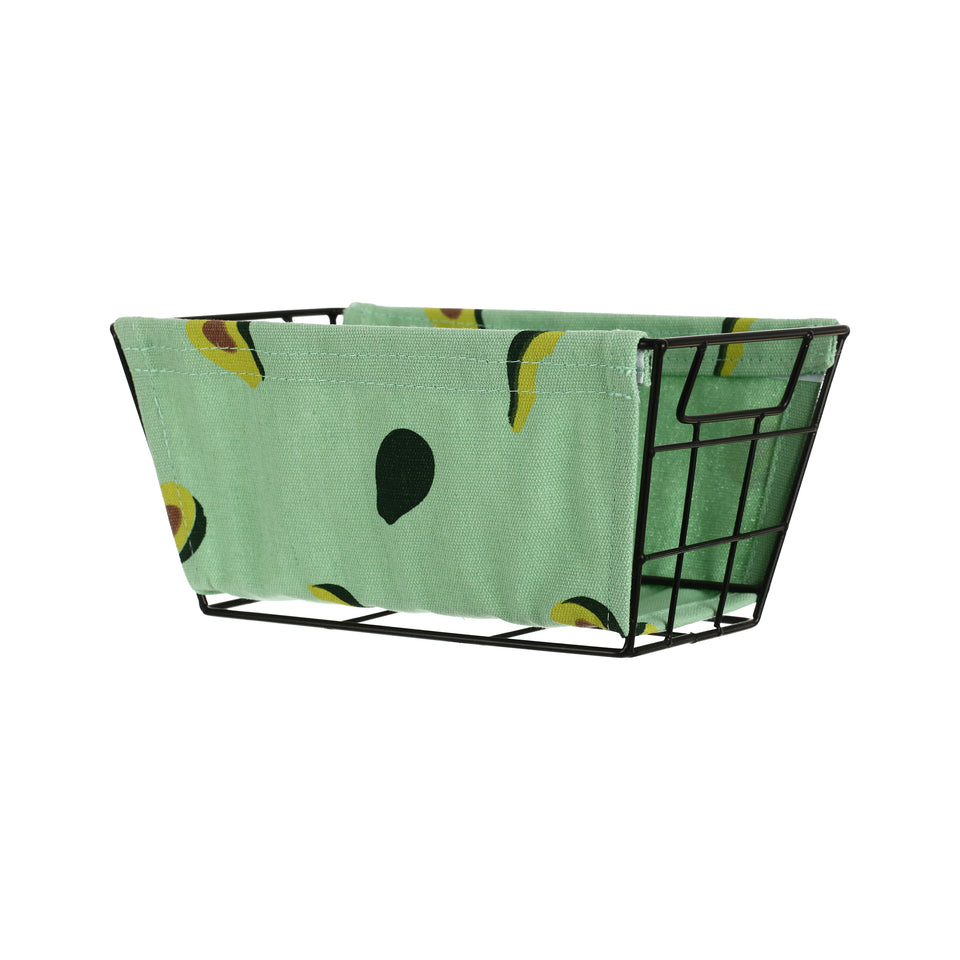 Iron Storage Basket (Small)(Avocado)
