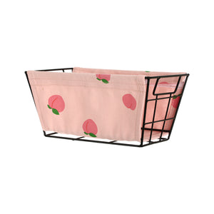 Iron Storage Basket (Small)(Peach)