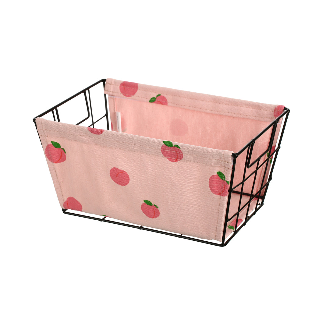 Iron Storage Basket (Medium)(Peach)