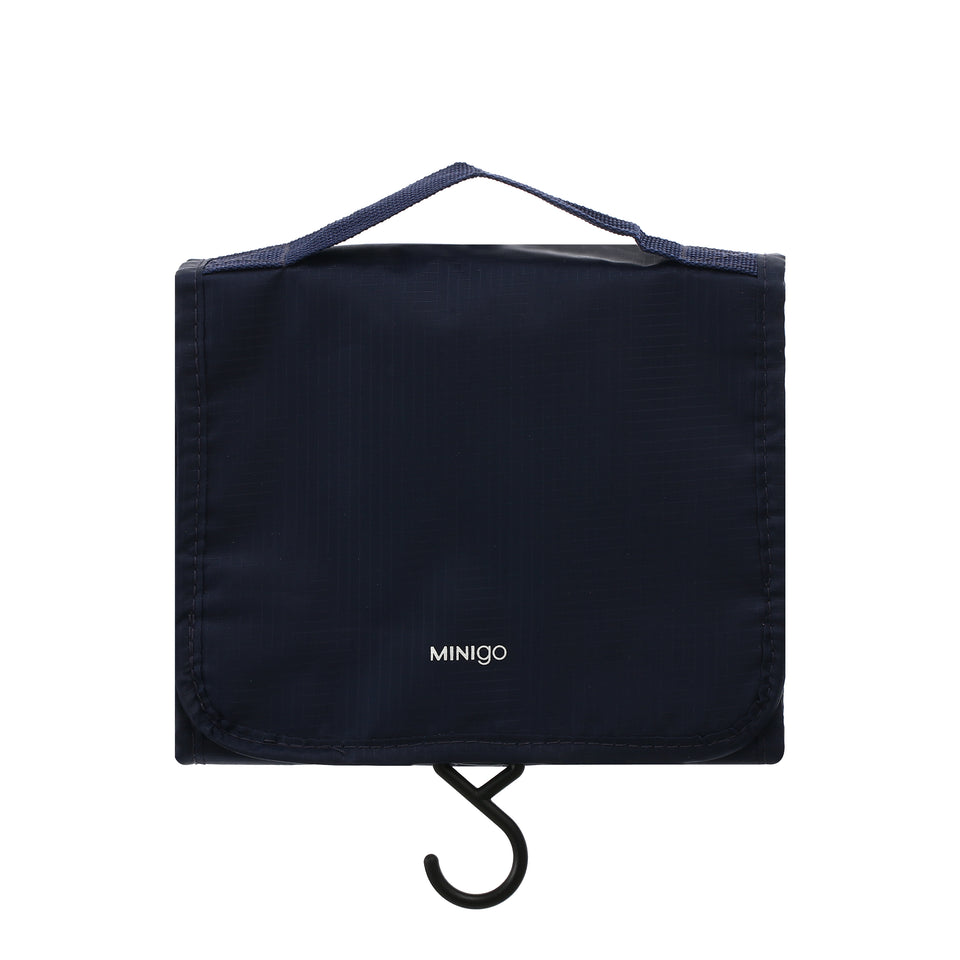 minigo Three-Fold Wash Bag(Navy Blue)