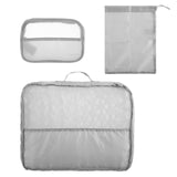 minigo Clothes Container 3 Pack(Grey)