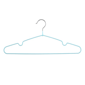 Miniso Simple Anti-slip Cloth Hanger 10 Counts (Blue)