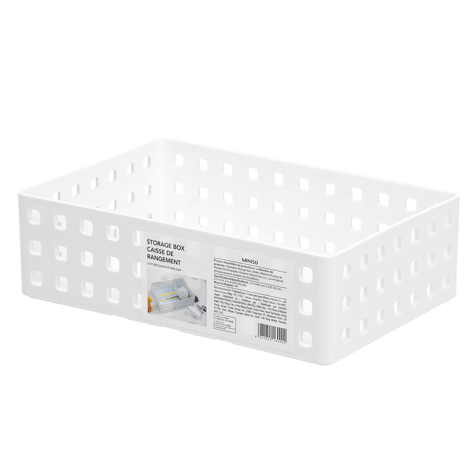 Stackable Storage Box (Wide) (Medium)