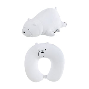 We Bare Bears Adjustable U-shaped Pillow (Ice Bear)