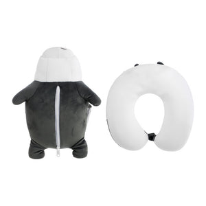 We Bare Bears Adjustable  U-shaped Pillow (Panda)