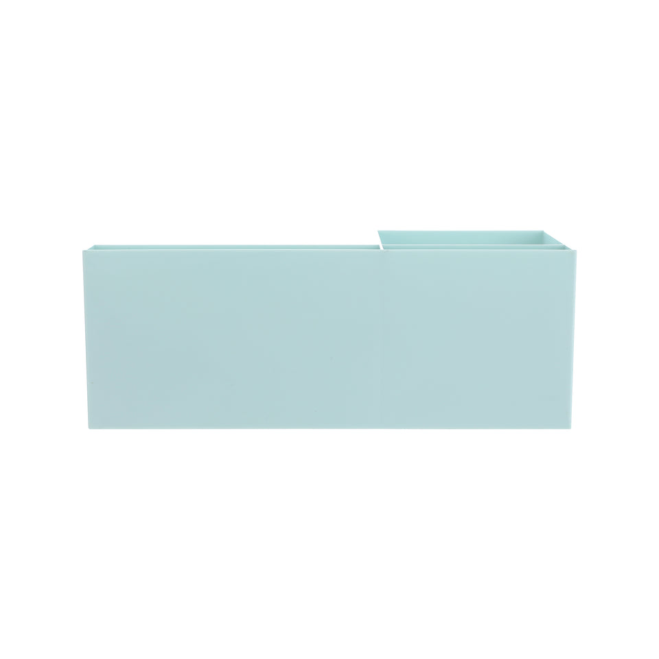 Two-layer Drawer Storage Box-Large (Blue)