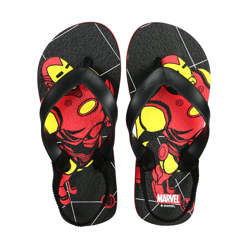 Marvel Collection Boy's Flip-flops, Iron Man, M (27/28)