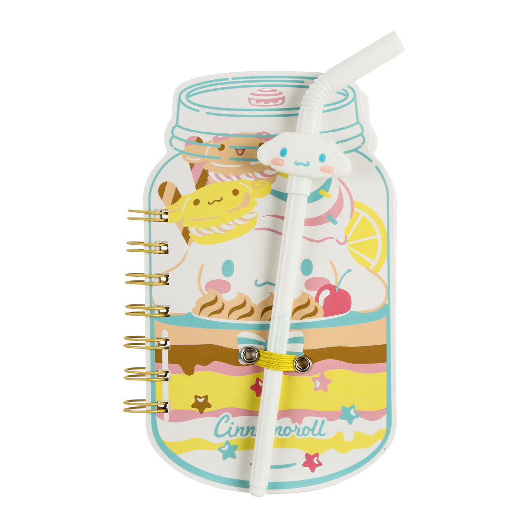 Cinnamoroll Stitch-bound Memobook with Pen