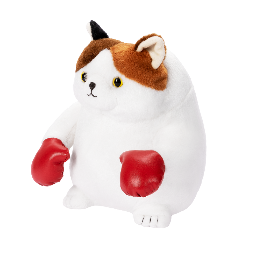 Boxing Kitten Plush Toy