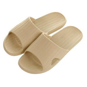 Men's Comfort Bathroom Slippers (Khaki, 41-42)