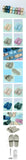 Women's Honeycomb Pattern Soft Sole Bathroom Slippers(Pale Green,39-40)