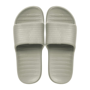 Women's Honeycomb Pattern Soft Sole Bathroom Slippers(Pale Green,37-38)