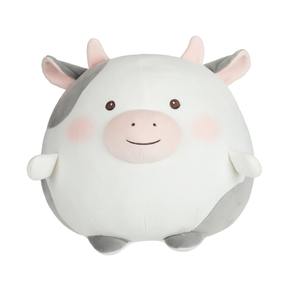Round Cow Plush Toy