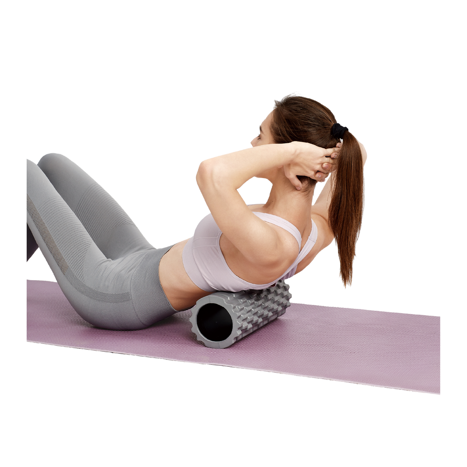 MINISO Sports-Yoga Foam Roller (L)(Gray)