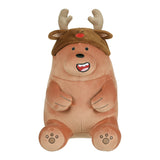We Bare Bears Special Edition Plush Toy(Grizzly with Reindeer Antlers)