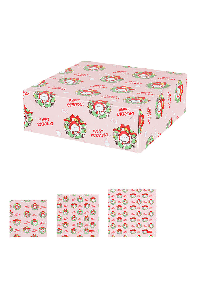 Pink Mini Family Series Foldable Gift Box Set of 3