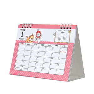 Mini Family Series Animals Desk Calendar 2022-2023