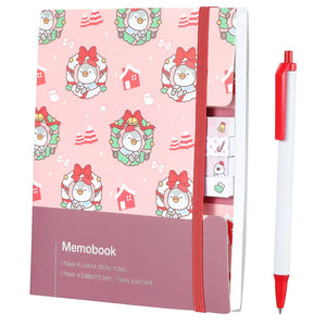 Mini Family Series Notebook with Pen & Sticky Notes