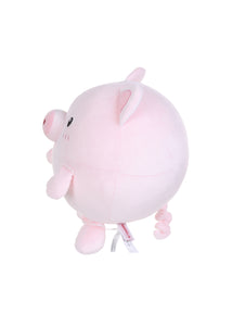 Round Plush Toy (Piglet)