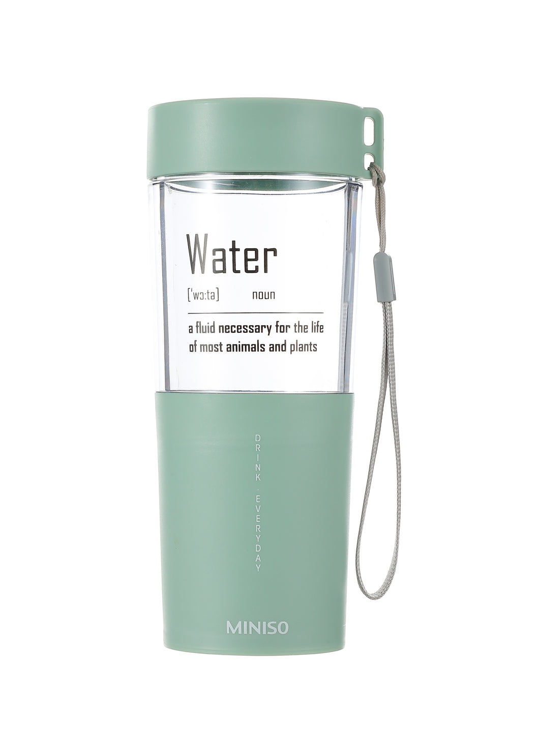 Plastic Water Bottle 410ml(Green)