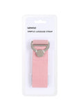 Simple Luggage Strap (Pink)