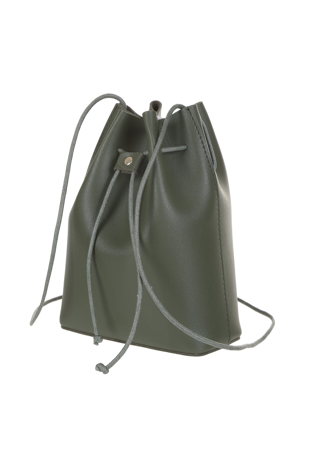 Simple Mini Bucket Bag (Green)
