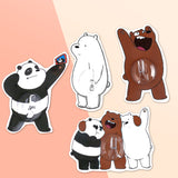 We Bare Bears- Traceless Hook (4 Pack)