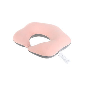 Solid Color U-shaped Neck Pillow (Pink)