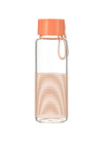 High Borosilicate Glass Water Bottle 350ml (Pink)
