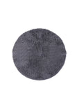 Solid Color Series- Large Round Floor Mat (Grey)