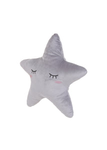 Star Throw Pillow (Grey)