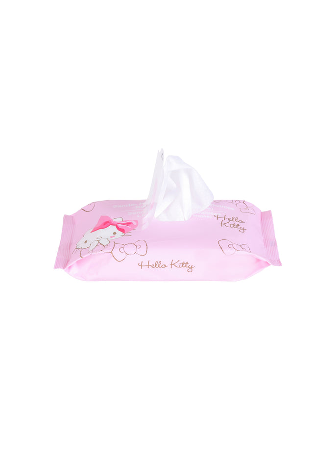 Sanrio Hello Kitty Mild Cleansing Wipes 60 Sheet