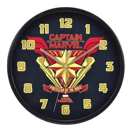 MARVEL Captain Marvel Clock