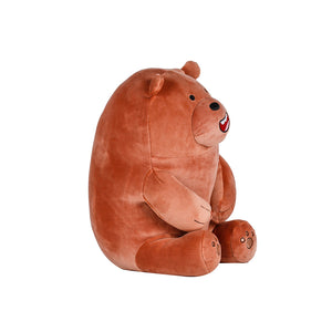 We Bare Bears-Lovely Sitting Plush Toy (Grizzly)