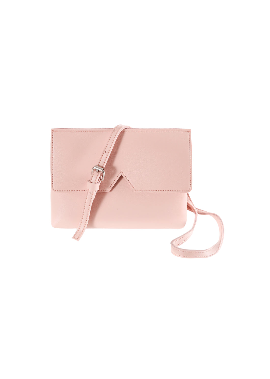 Simple Portable Crossbody Bag (Pink)